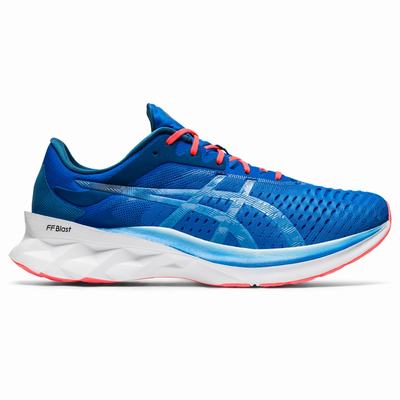 Asics Novablast - Miesten Juoksukengät - Sininen/Mustat